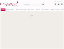 Tablet Screenshot of hagnauer.org